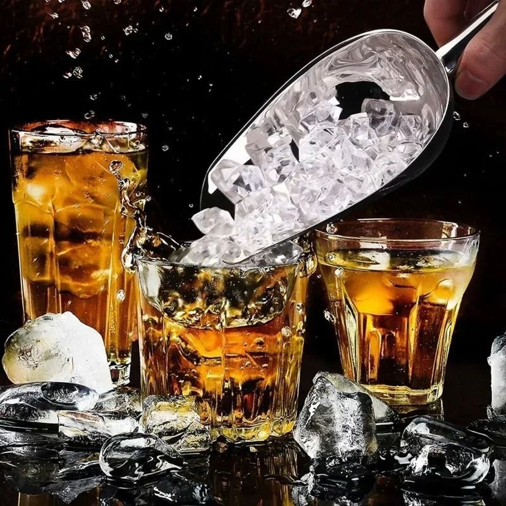 Multifunctional Stainless Steel Ice Scoop And Coffee Bean Measuring Spoon 8