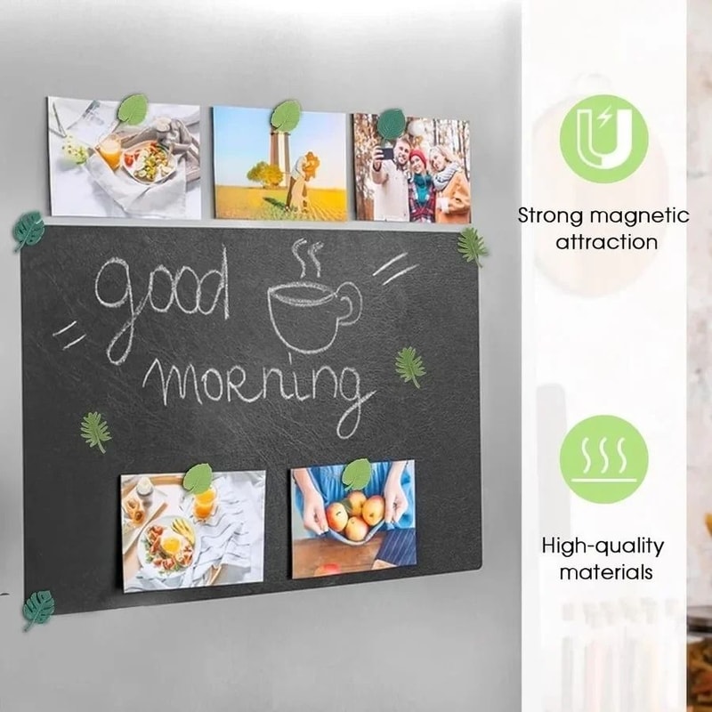 3D Plant Leaves Fridge Magnets Decorative Magnetic Patches For Home And Whiteboard 2