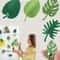 3D Plant Leaves Fridge Magnets Decorative Magnetic Patches For Home And Whiteboard 0