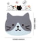 Cartoon Cat Silicone Drink Coasters Heatproof Non Slip Placemats 5