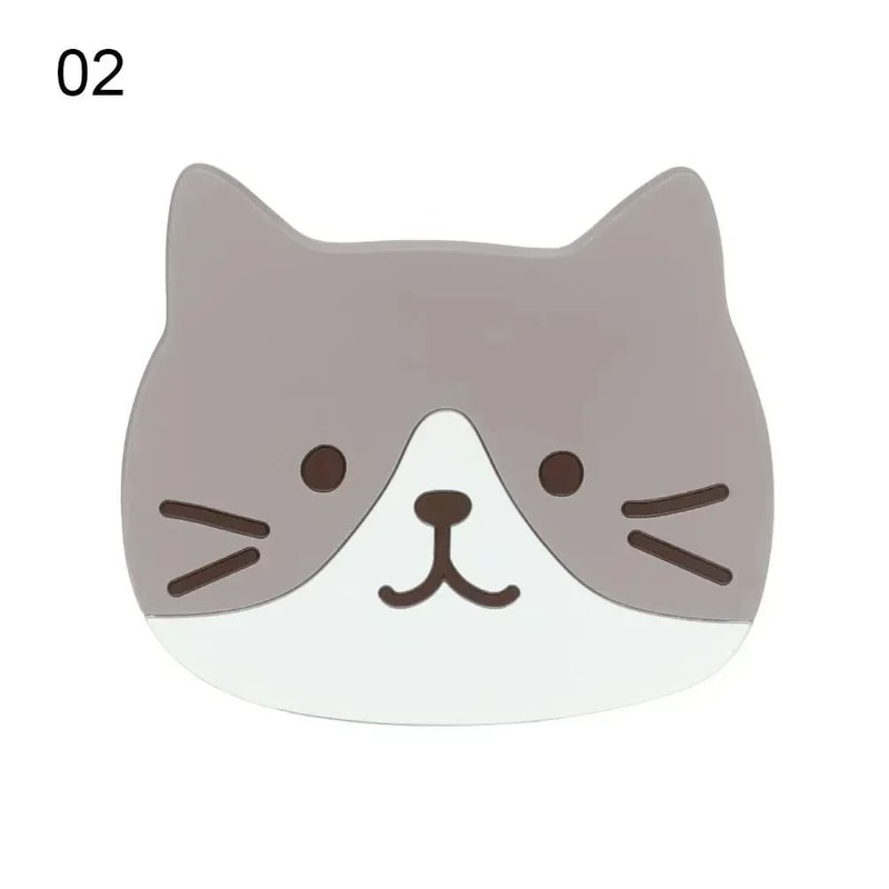 Cartoon Cat Silicone Drink Coasters Heatproof Non Slip Placemats 2