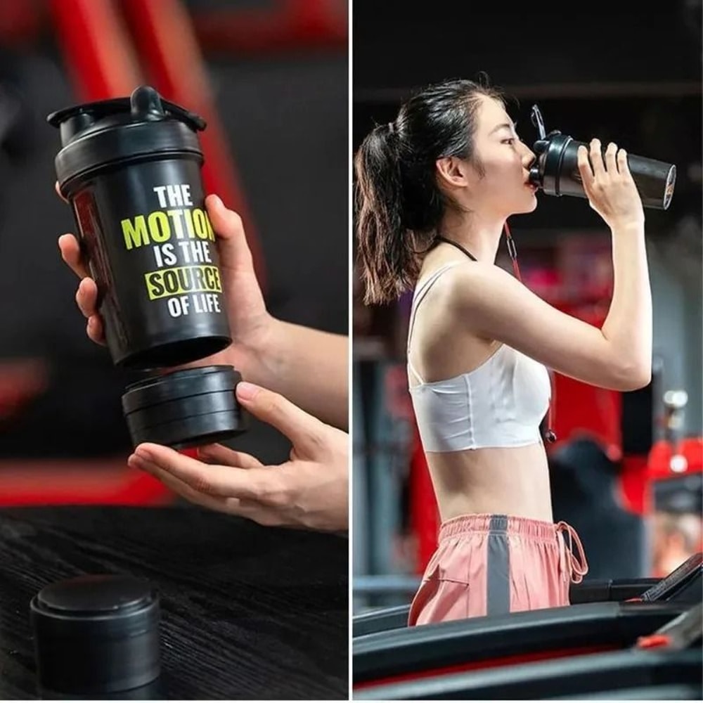 Large Capacity Protein Shake Cup With Measurement Markings 5