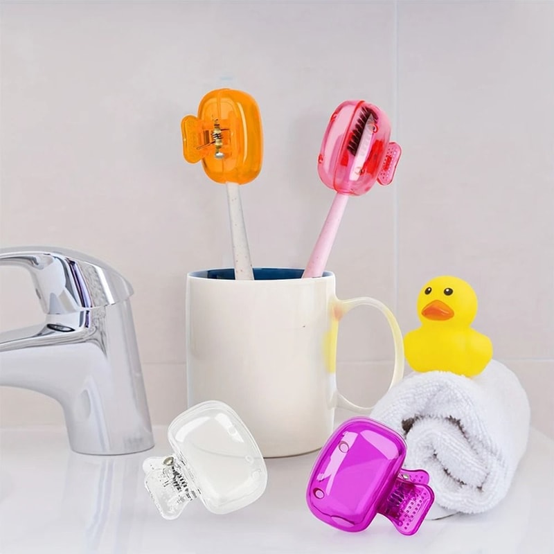 Portable Toothbrush Head Protective Covers For Electric And Manual Brushes 9