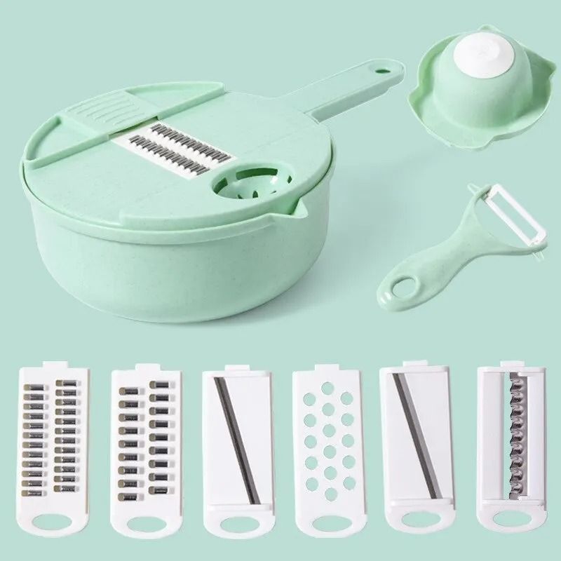 Multi Function Manual Vegetable Cutter And Grater Slicer Shredder 2