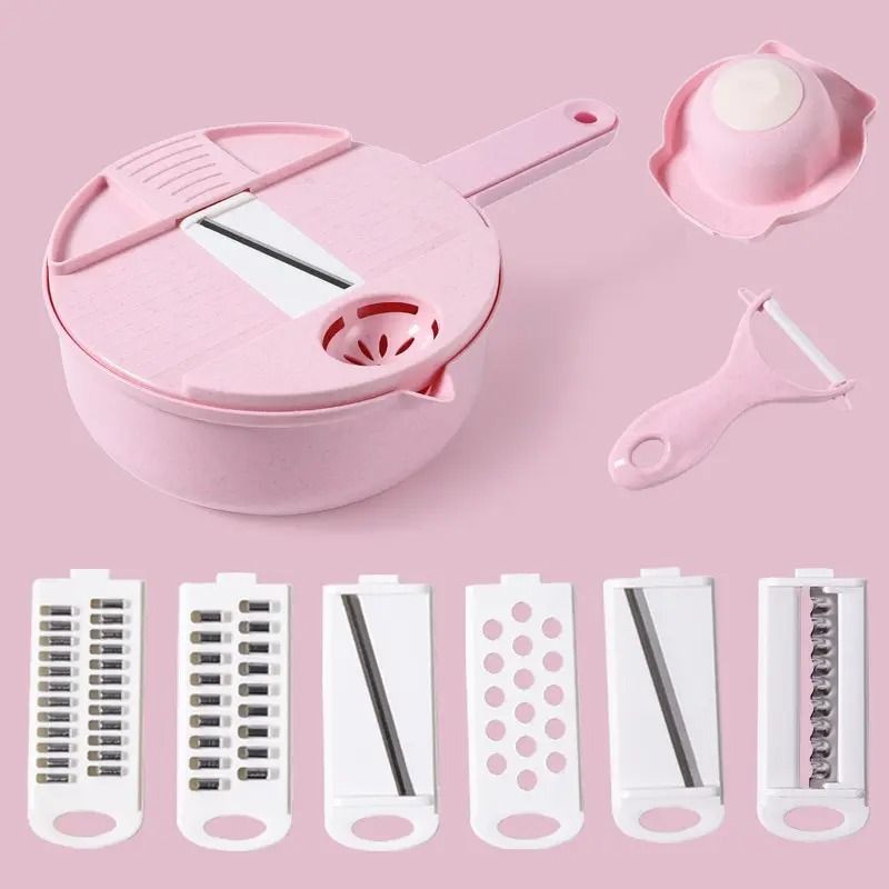 Multi Function Manual Vegetable Cutter And Grater Slicer Shredder 3