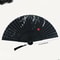 Multi Colored Bamboo Folding Hand Fan For Weddings And Parties 3