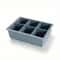 6 Cavity Silicone Ice Cube Tray With Lid Flexible Food Grade Mold 1
