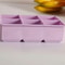 6 Cavity Silicone Ice Cube Tray With Lid Flexible Food Grade Mold 5