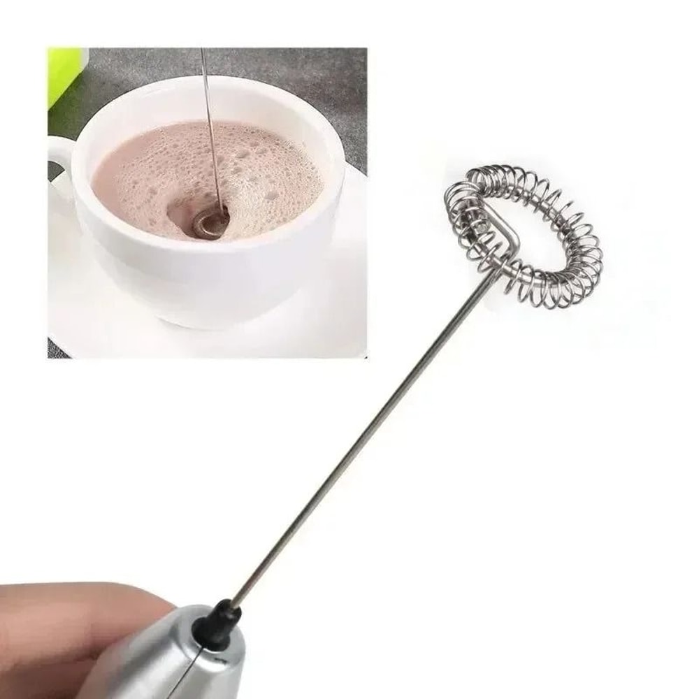 Mini Electric Handheld Whisk Milk Frother And Egg Beater 0