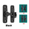Heavy Duty Flip Up Door Latch 90 And 180 Degree Zinc Alloy Security Lock 1