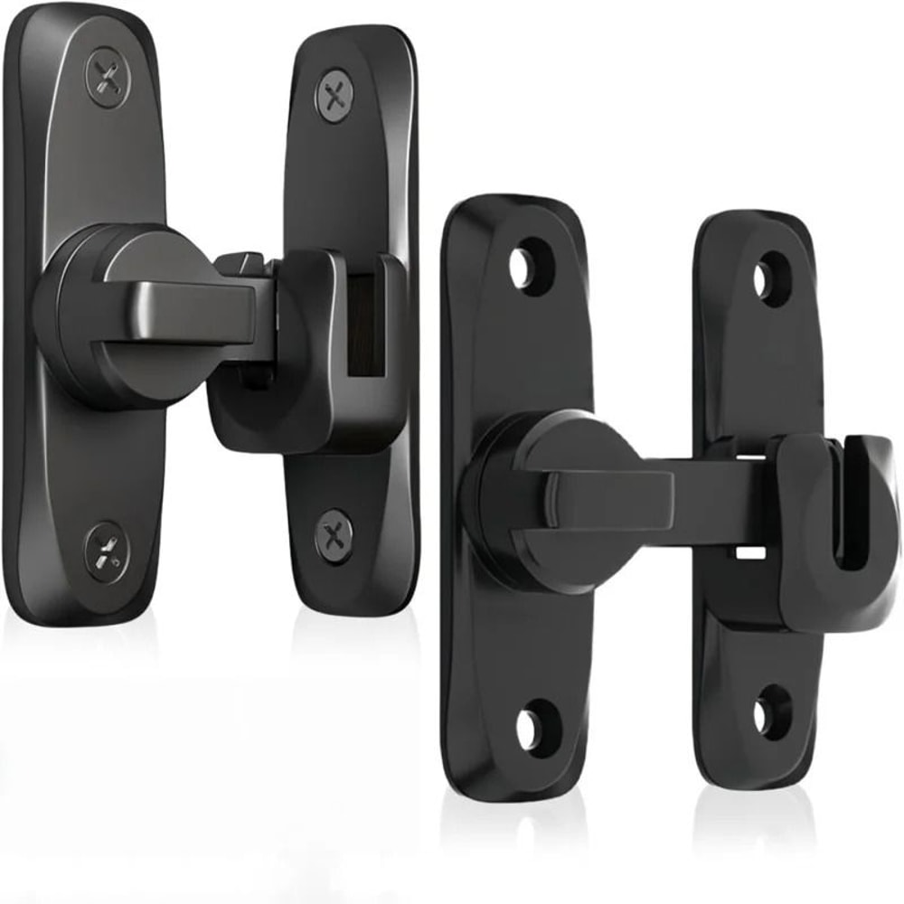 Heavy Duty Flip Up Door Latch 90 And 180 Degree Zinc Alloy Security Lock 0