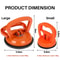 2 Piece Heavy Duty Car Dent Puller Suction Cup Repair Tool 8