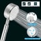 SUS 304 Stainless Steel High Pressure Handheld Shower Head 7
