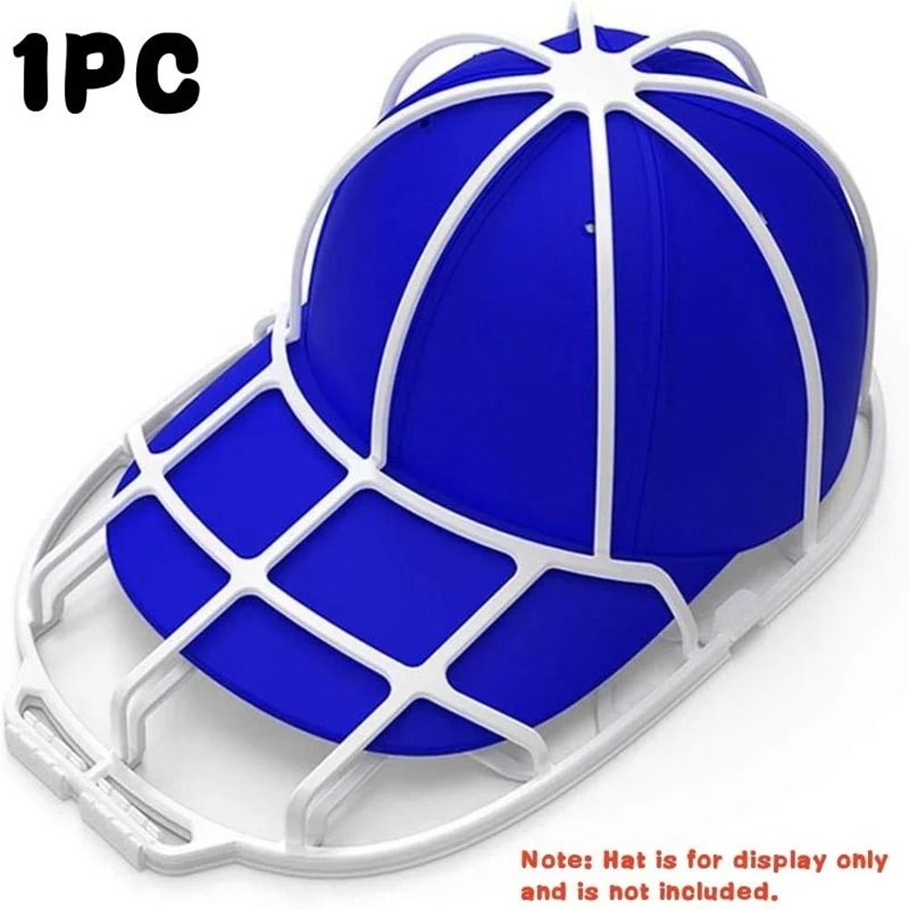 3 Piece Baseball Cap Washer Cage Hat Cleaner Frame For Washing Machine 2