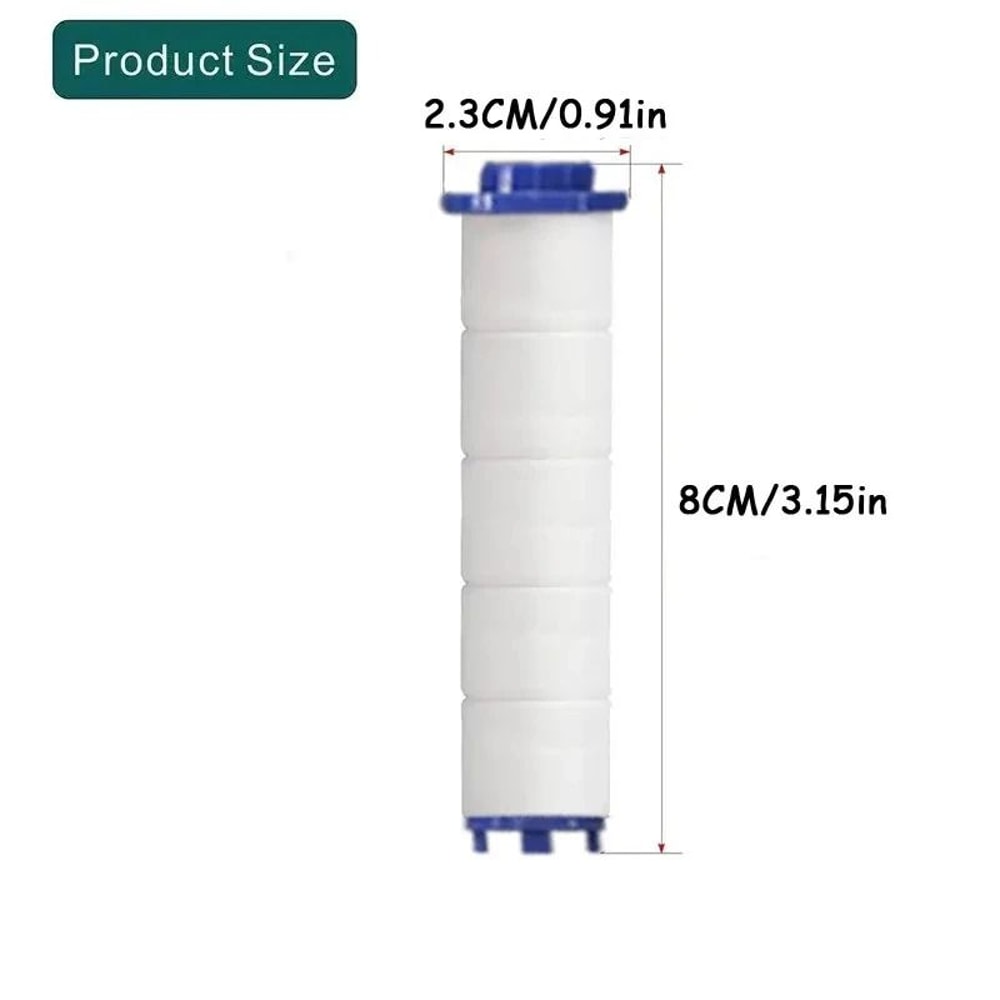 20 Piece Replacement Shower Filter Cartridges For Handheld Shower Head 5