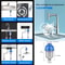 316 Stainless Steel Water Prefilter Scale Strainer For Shower And Tap 6