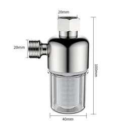 aquaguard stainless steel spin down sediment water filter for home plumbing