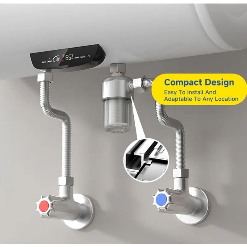 AquaGuard Stainless Steel Spin Down Sediment Water Filter For Home Plumbing 2