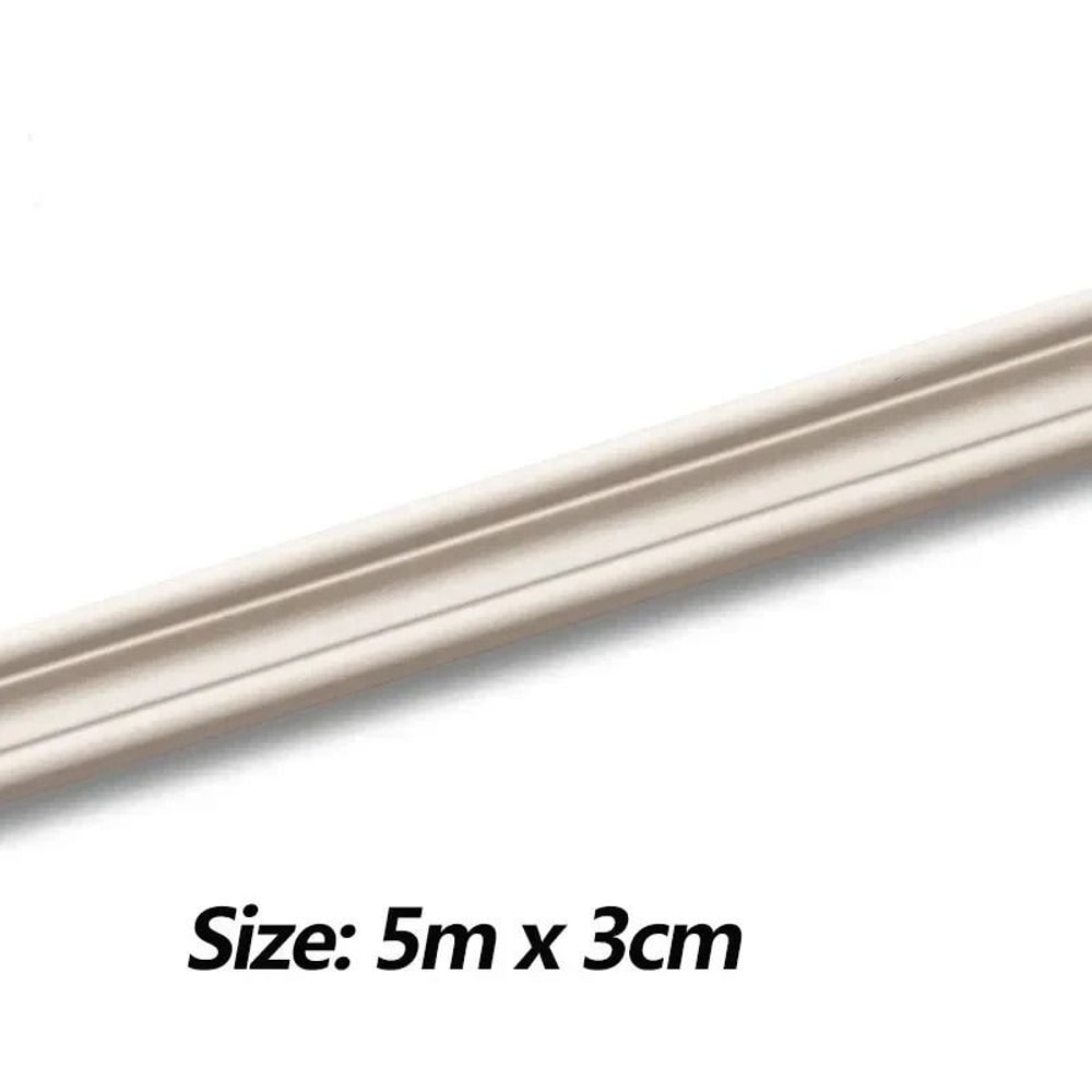 FlexEdge Self Adhesive Wall Trim Strip 5M Soft Skirting And Tile Edge Molding 1