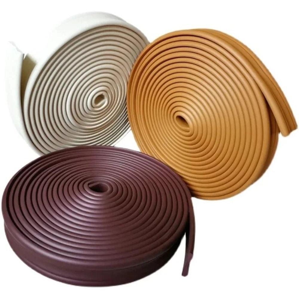 FlexEdge Self Adhesive Wall Trim Strip 5M Soft Skirting And Tile Edge Molding 9