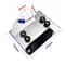 ProEdge Angle Grinder Stand For 45 Degree Tile Chamfer Cutting 0
