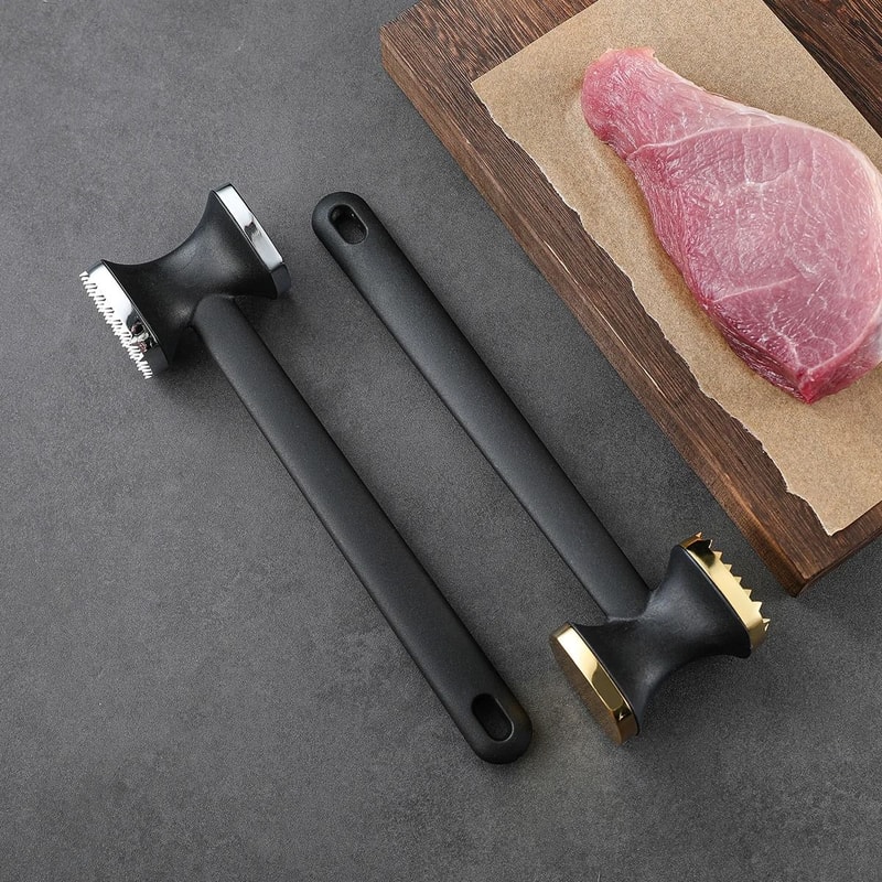 ProTender Double Sided Zinc Alloy Meat Hammer And Kitchen Mallet 3