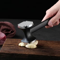 protender double sided zinc alloy meat hammer and kitchen mallet