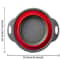 FlexDrain Folding Silicone Colander And Collapsible Drain Basket 2