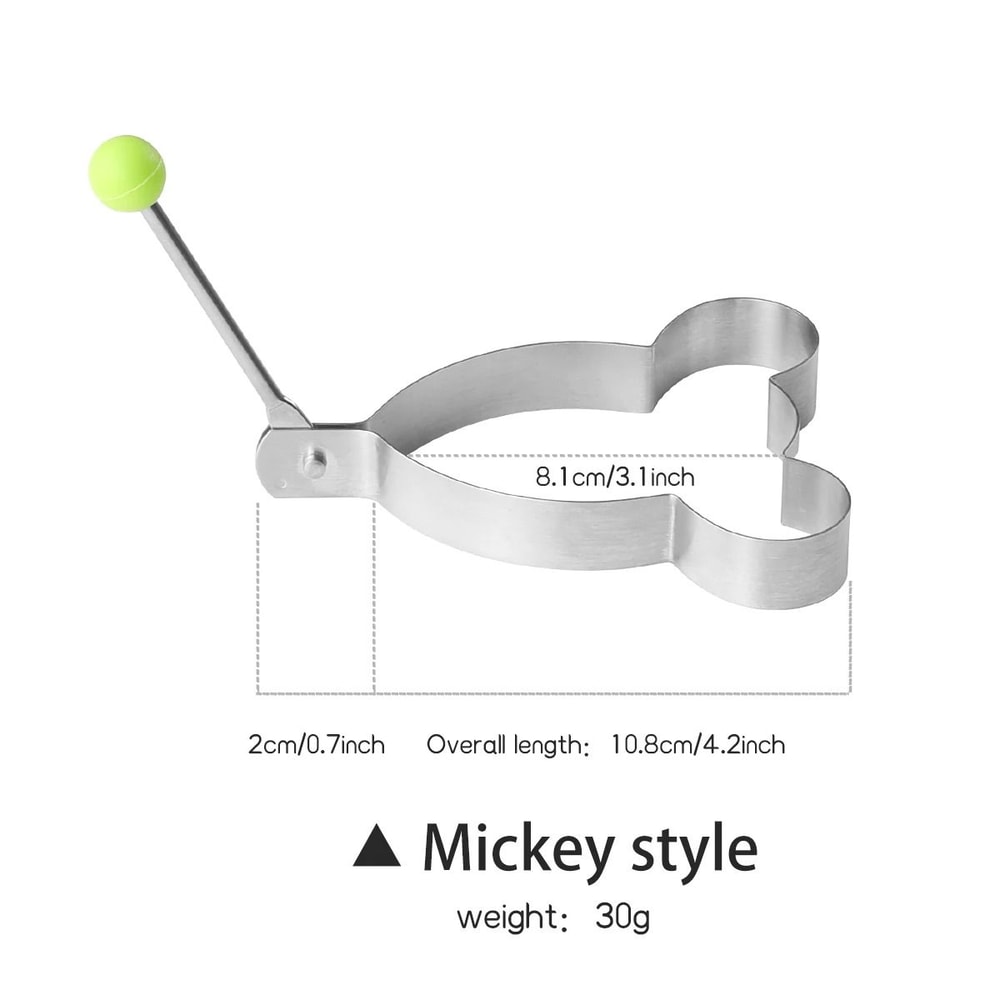 PerfectRound Stainless Steel Fried Egg Ring And Pancake Mold 2