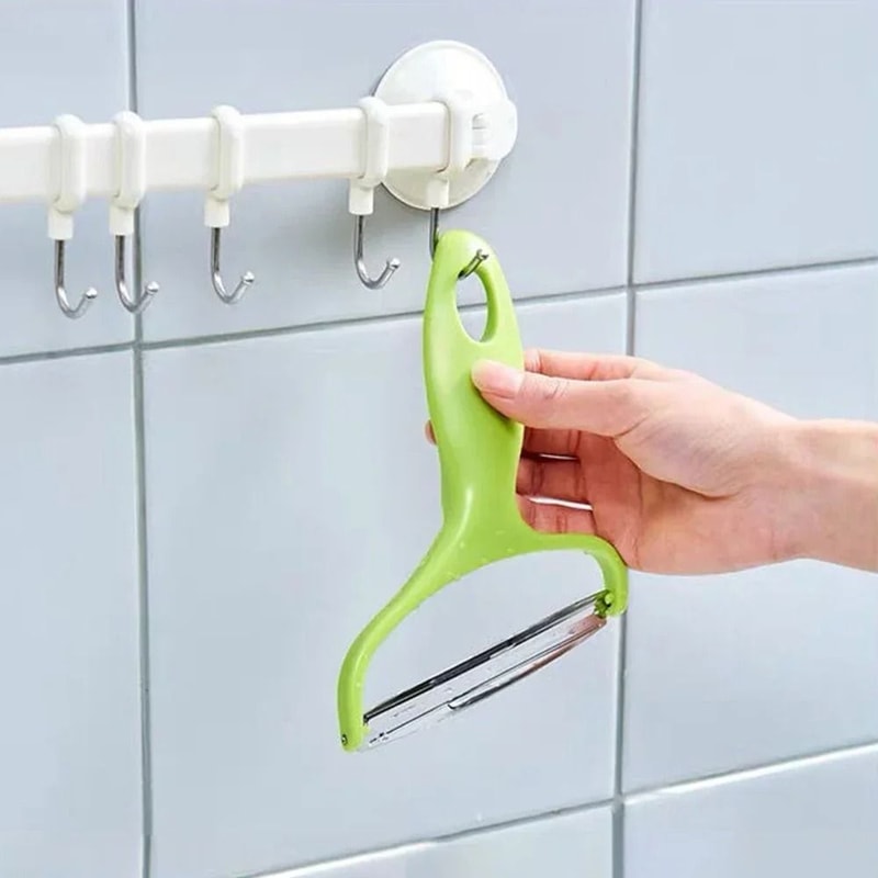 SliceMaster Stainless Steel Wide Mouth Vegetable Peeler And Cabbage Shredder 1