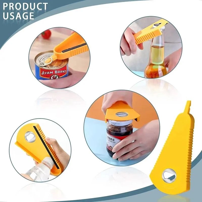 OpenEase Multifunctional Can And Bottle Jar Opener Tool 4