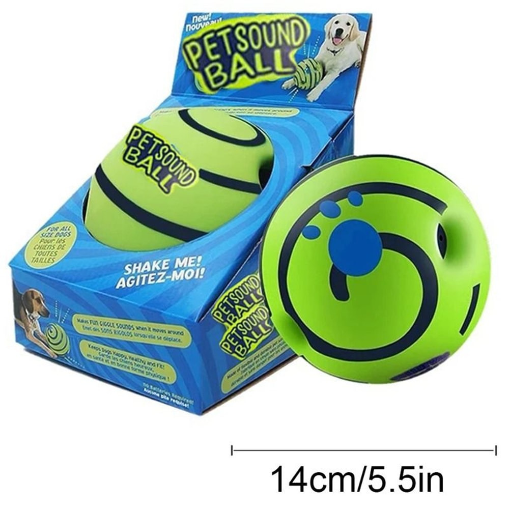 GiggleGlow Interactive Wobble Dog Ball Toy 5