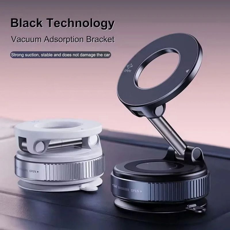 FlexMount Magnetic Car Phone Holder With 360 Degree Adjustable Vacuum Base 0