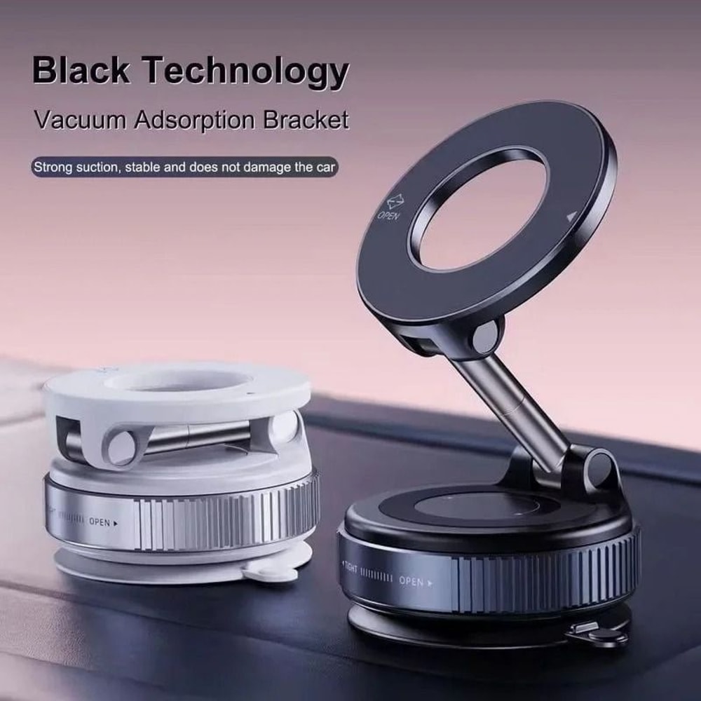 FlexMount Magnetic Car Phone Holder With 360 Degree Adjustable Vacuum Base 8