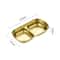 GoldenServe Stainless Steel Seasoning Dish And Dipping Bowl 3