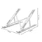 ElevatePro Portable Laptop Stand Adjustable Foldable Cooling Riser 4