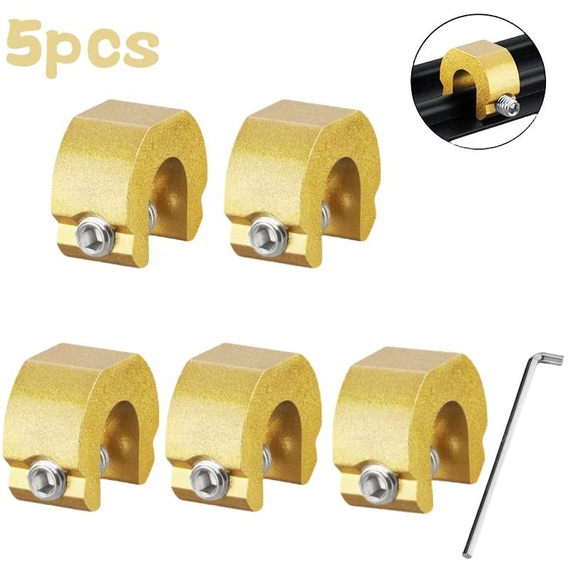 SafeSlide Aluminum Alloy Window Lock Stopper For Sliding Doors And Windows 7