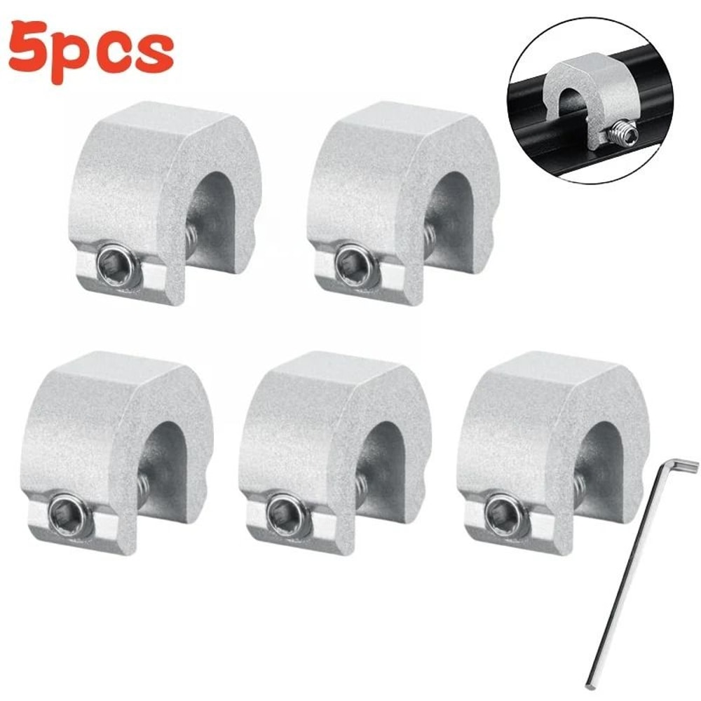 SafeSlide Aluminum Alloy Window Lock Stopper For Sliding Doors And Windows 8