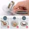 BrassGuard Universal Pop Up Sink Drain Stopper With Hair Catcher 8