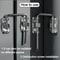 SecureFlex Zinc Alloy Door Latch Lock 90 And 180 Degree Sliding Loop Bolt 6