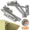 FlexHold Cabinet Lift Up Hinge Adjustable 80 Degree Sprung Flap Support Pair 5