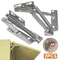 FlexHold Cabinet Lift Up Hinge Adjustable 80 Degree Sprung Flap Support Pair 5