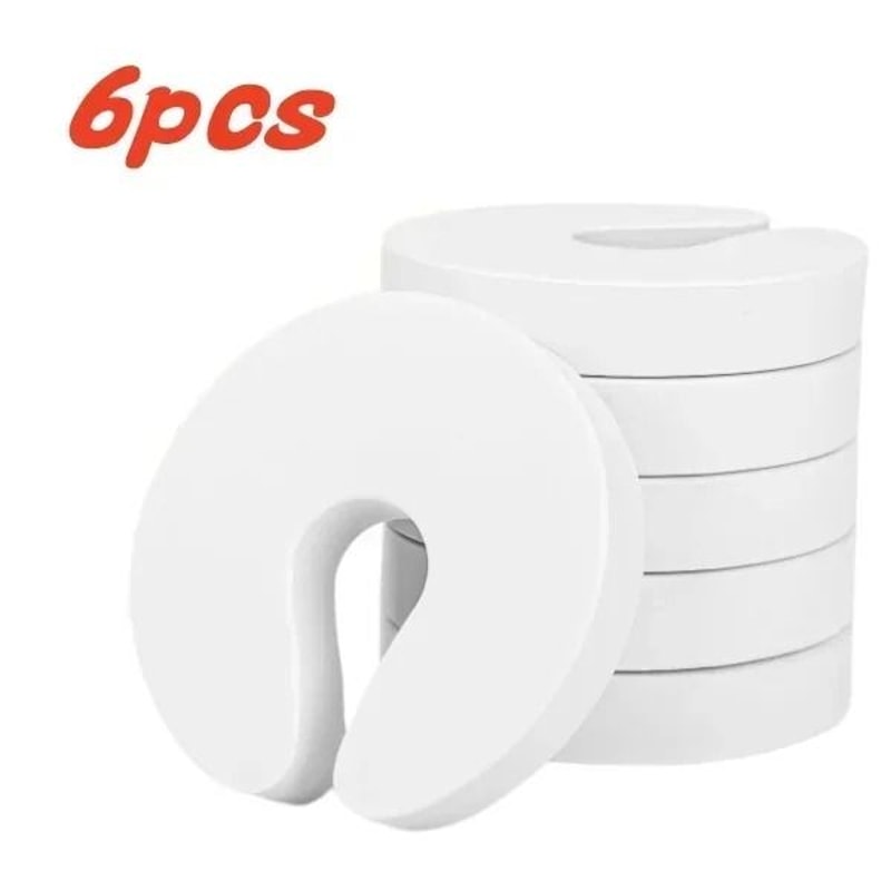 SafeGuard Baby Safety Door Stopper Finger Pinch Guard 6 Piece Set 1