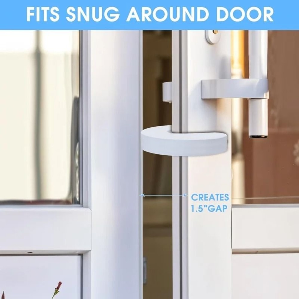 SafeGuard Baby Safety Door Stopper Finger Pinch Guard 6 Piece Set 4