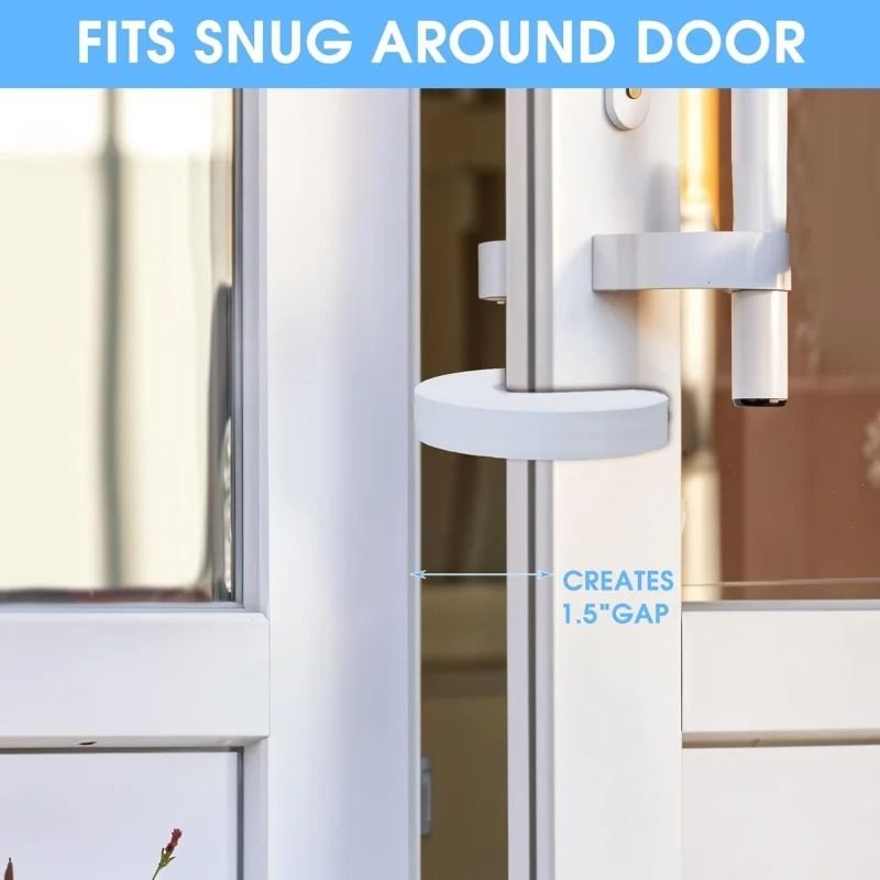 SafeGuard Baby Safety Door Stopper Finger Pinch Guard 6 Piece Set 4