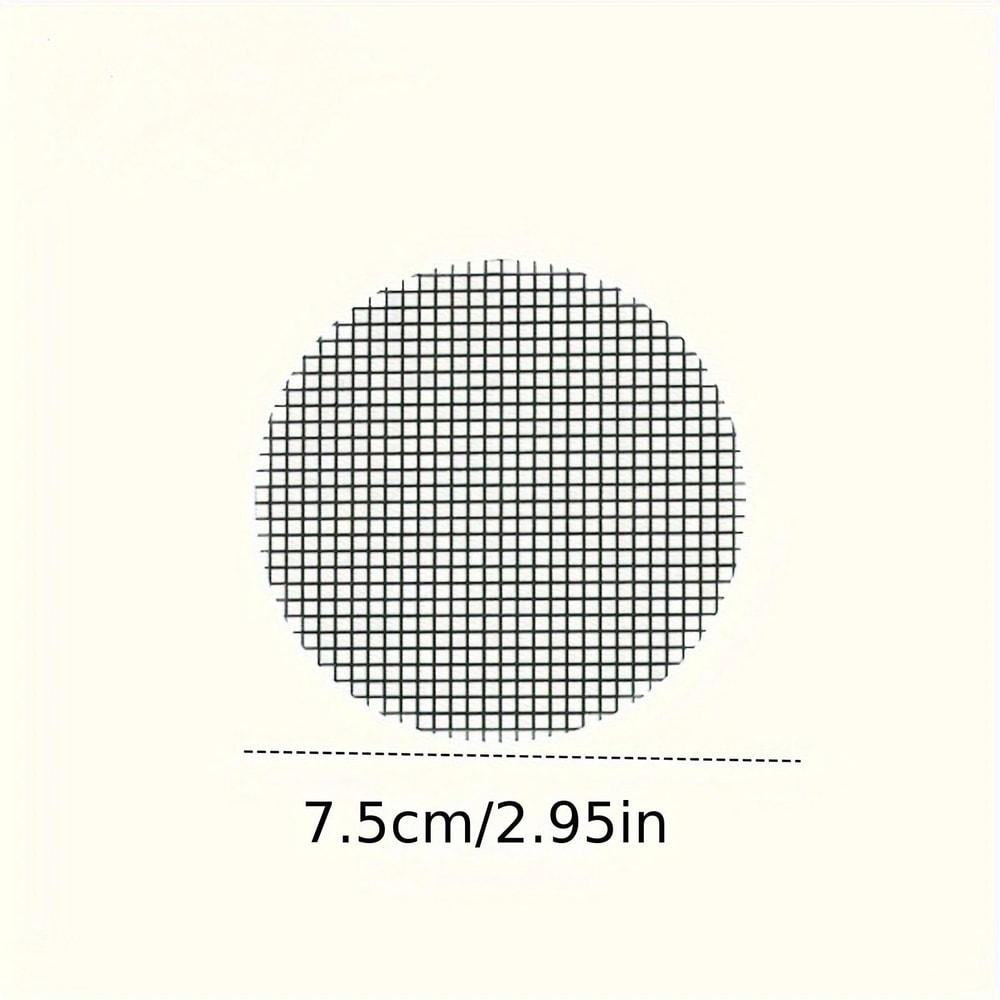 GrowGuard Flower Pot Drainage Mesh Pads Prevent Soil Loss 50 Pack 0