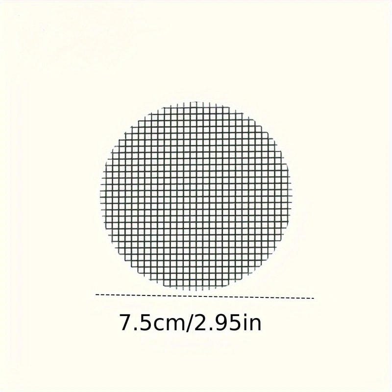 GrowGuard Flower Pot Drainage Mesh Pads Prevent Soil Loss 50 Pack 0