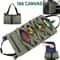 RuggedWrap Roll Up Tool Bag Canvas Wrench Organizer 0