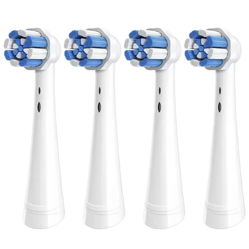 FreshSmile Replacement Toothbrush Heads Compatible With Oral B IO Series 4 Pack 1