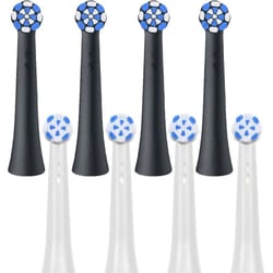 freshsmile replacement toothbrush heads compatible with oral b io series 4 pack